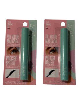 Le Mercerie Full Volume Mascara Black 2 Pack Lengthening Thickening